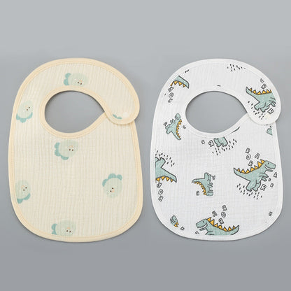 Thin Kids' Bib Pure Cotton Waterproof Gauze Saliva Towel