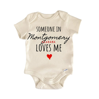 Montgomery Alabama Baby Gift Baby Bodysuit