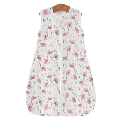Newborn Summer Vest Sleeping Bag Baby Anti-kick Quilt