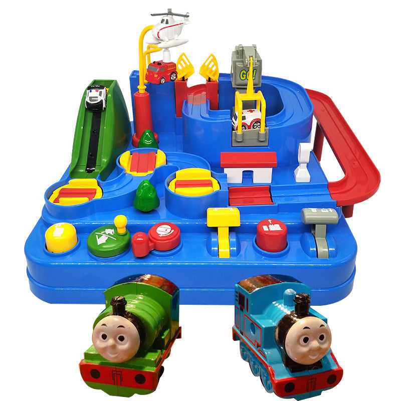 Console track toy