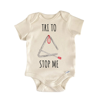 Triangle Instrument Marching Band Music Baby Gift Baby Bodysuit