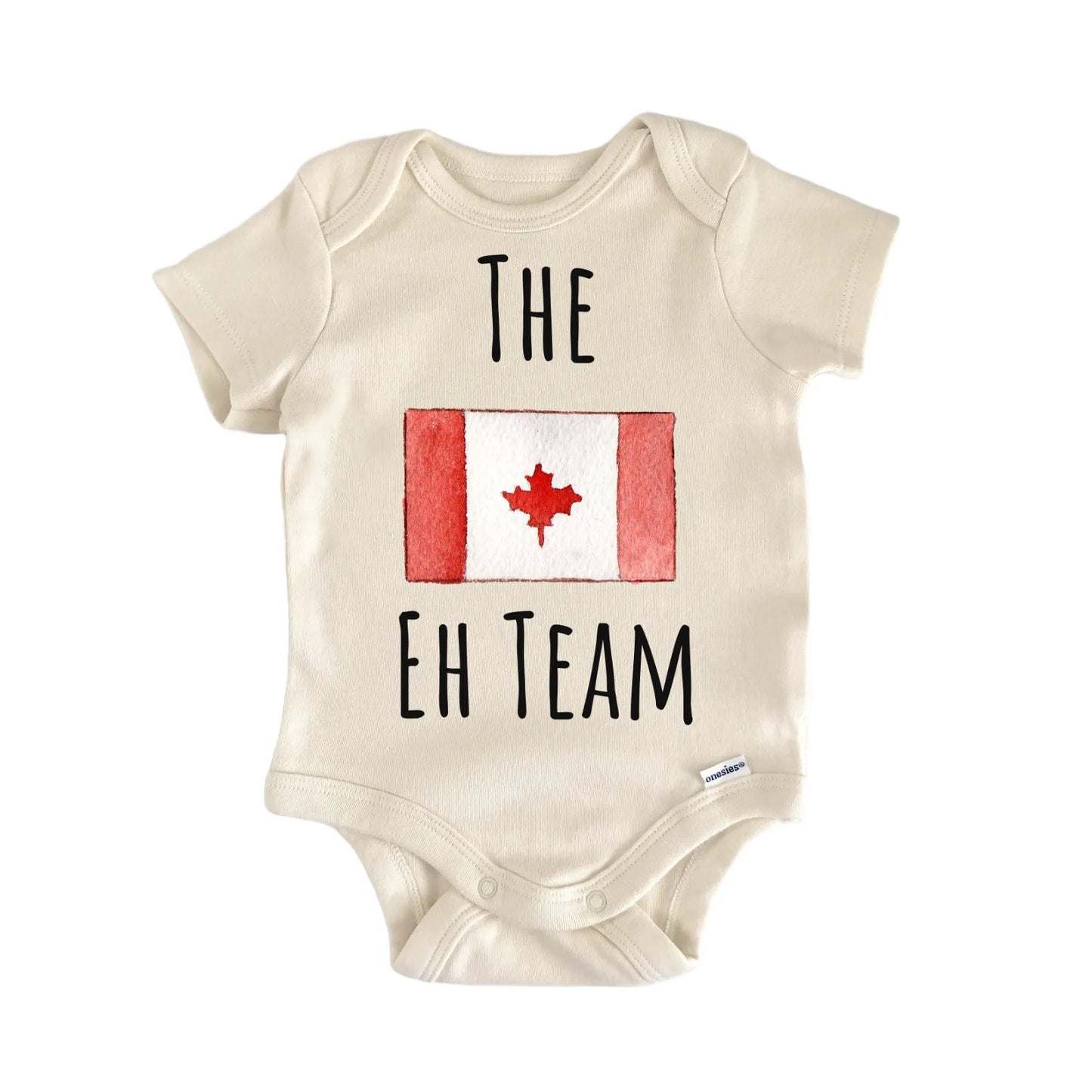 Canada Flag Eh Maple Leaf Baby Gift Baby Bodysuit