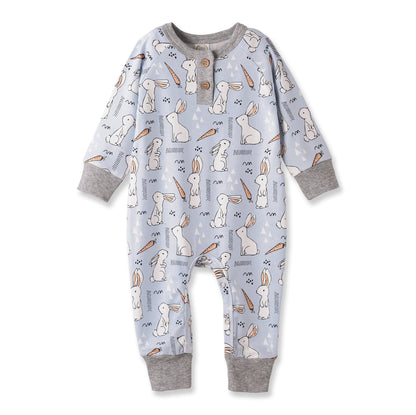 Cottontail Crew Bamboo Henley Easter Romper for Baby