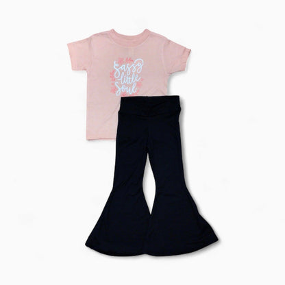 Black Bell Bottoms