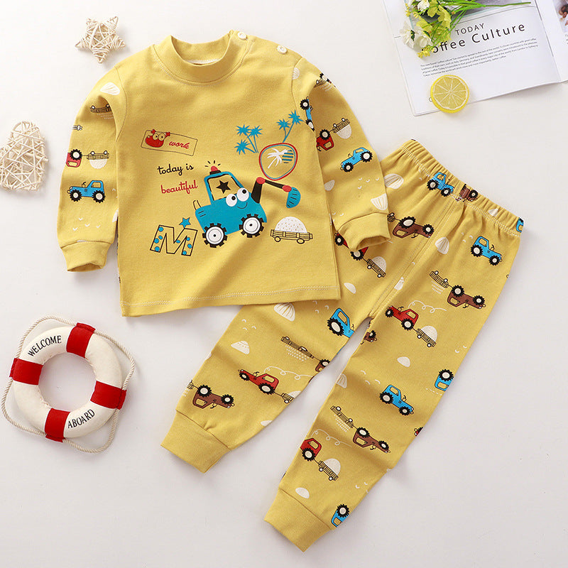 Autumn And Winter Underwear Suit Cotton New Men And Women