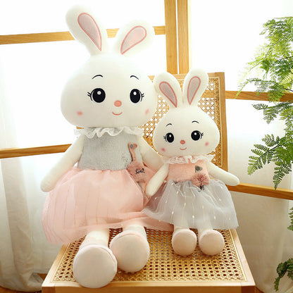 Cute Rabbit Plush Toy Doll Birthday Gift Sleeping Pillow