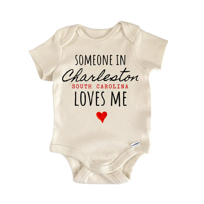 Charleston South Carolina Baby Gift Baby Bodysuit