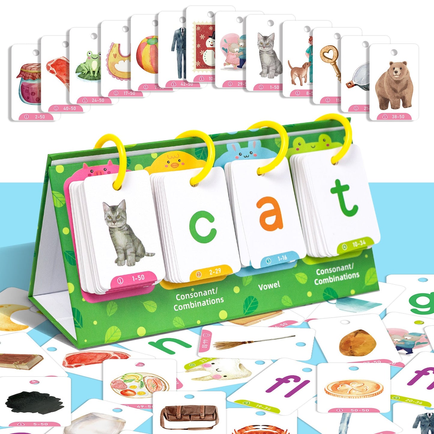 Visual Word Education Desktop Card
