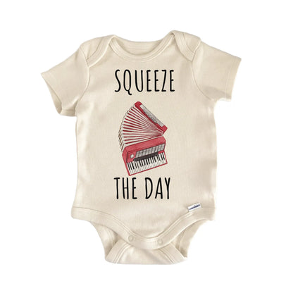 Accordion Instrument Keyboard Piano Baby Gift Baby Bodysuit