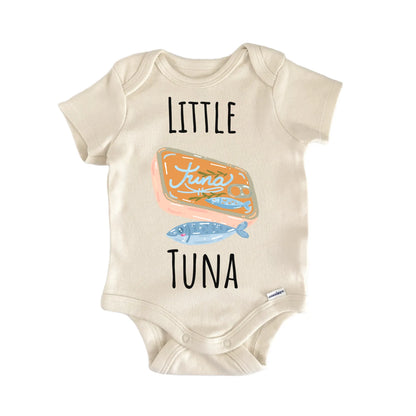 Little Tuna Fish Saltwater Seafood Baby Gift Baby Bodysuit