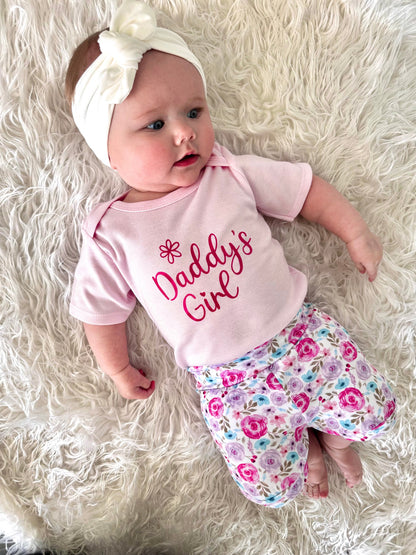 Cotton Candy Floral Shorties