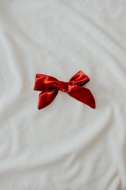 Berry Bow Clips