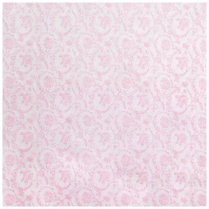 Pink Chinoiserie Ruffle Nursing Pillow Cover