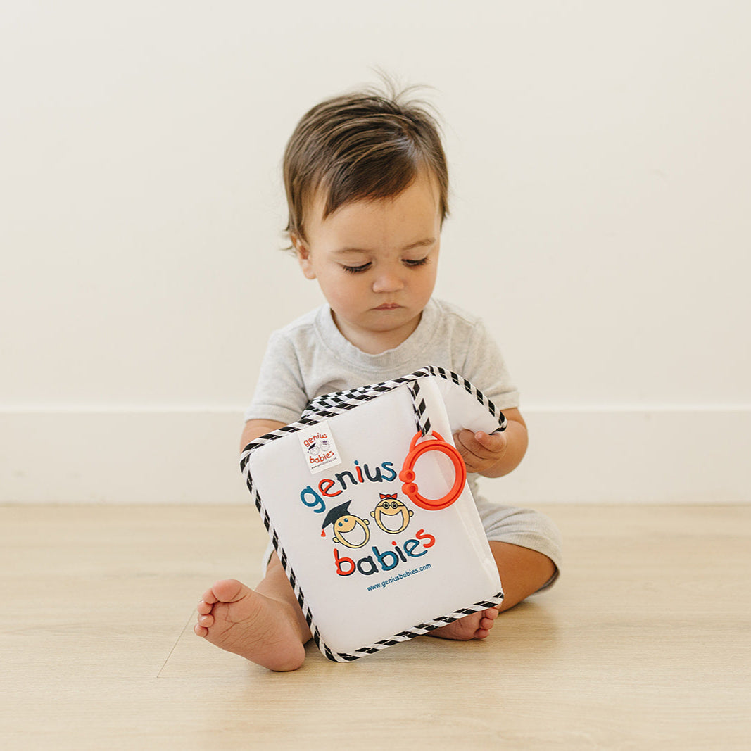 Baby's First Photo Album — Baby & Teddy Bear