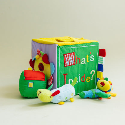 Baby Surprise Box — What's Inside? with Colorful Sensory Baby Toys