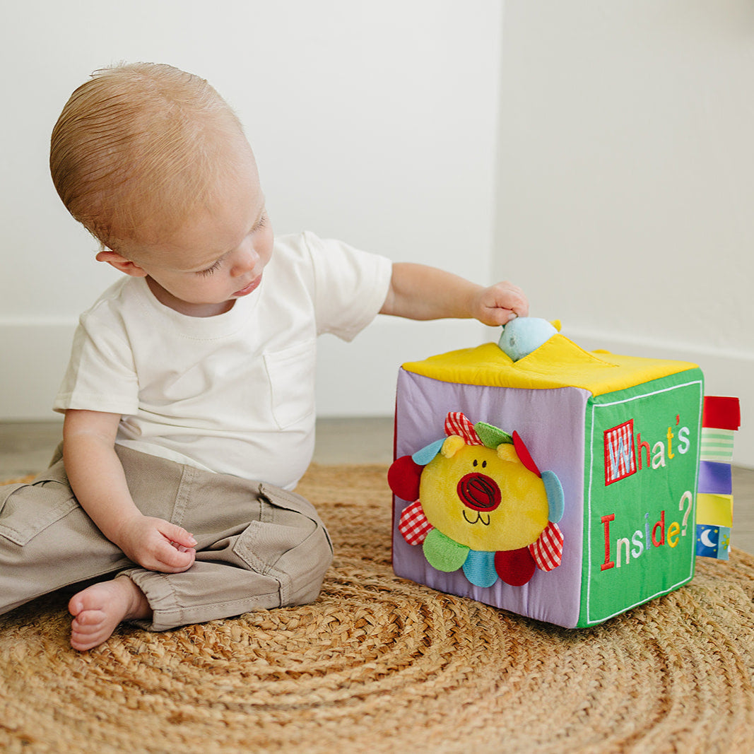 Baby Surprise Box — What's Inside? with Colorful Sensory Baby Toys