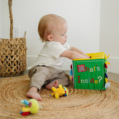 Baby Surprise Box — What's Inside? with Colorful Sensory Baby Toys