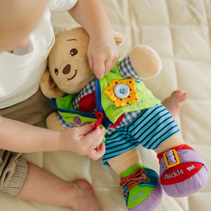 Learn to Dress Bear Doll