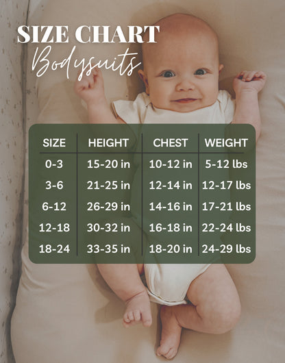 Mama's Favorite Human Organic Baby Bodysuit