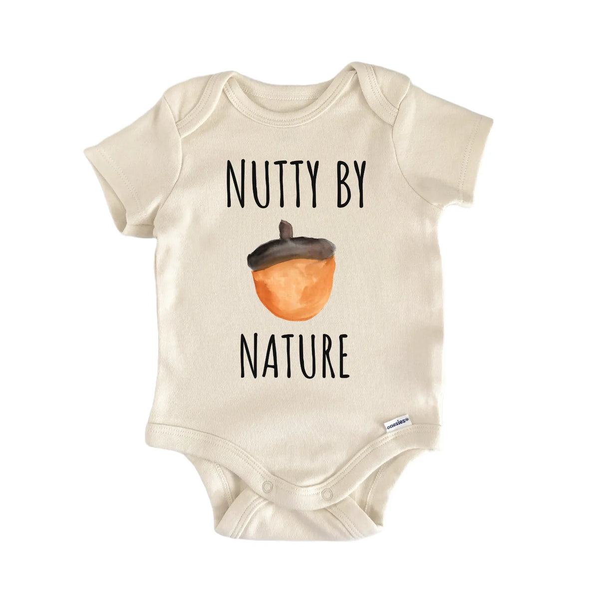 Acorn Oak Tree Plant Woodland Newborn Gift Baby Bodysuit