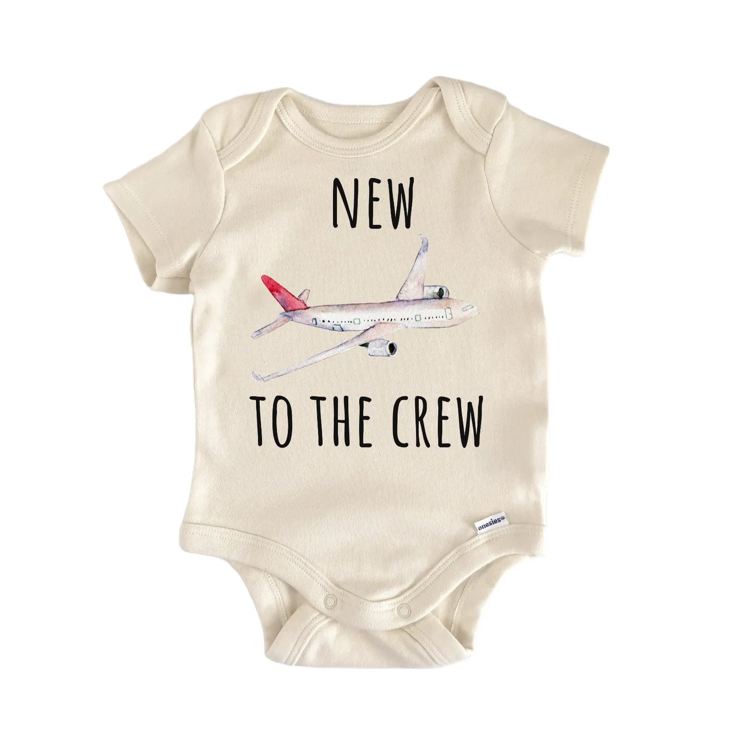 Airplane Crew Pilot Stewardess Baby Gift Baby Bodysuit