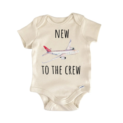 Airplane Crew Pilot Stewardess Baby Gift Baby Bodysuit