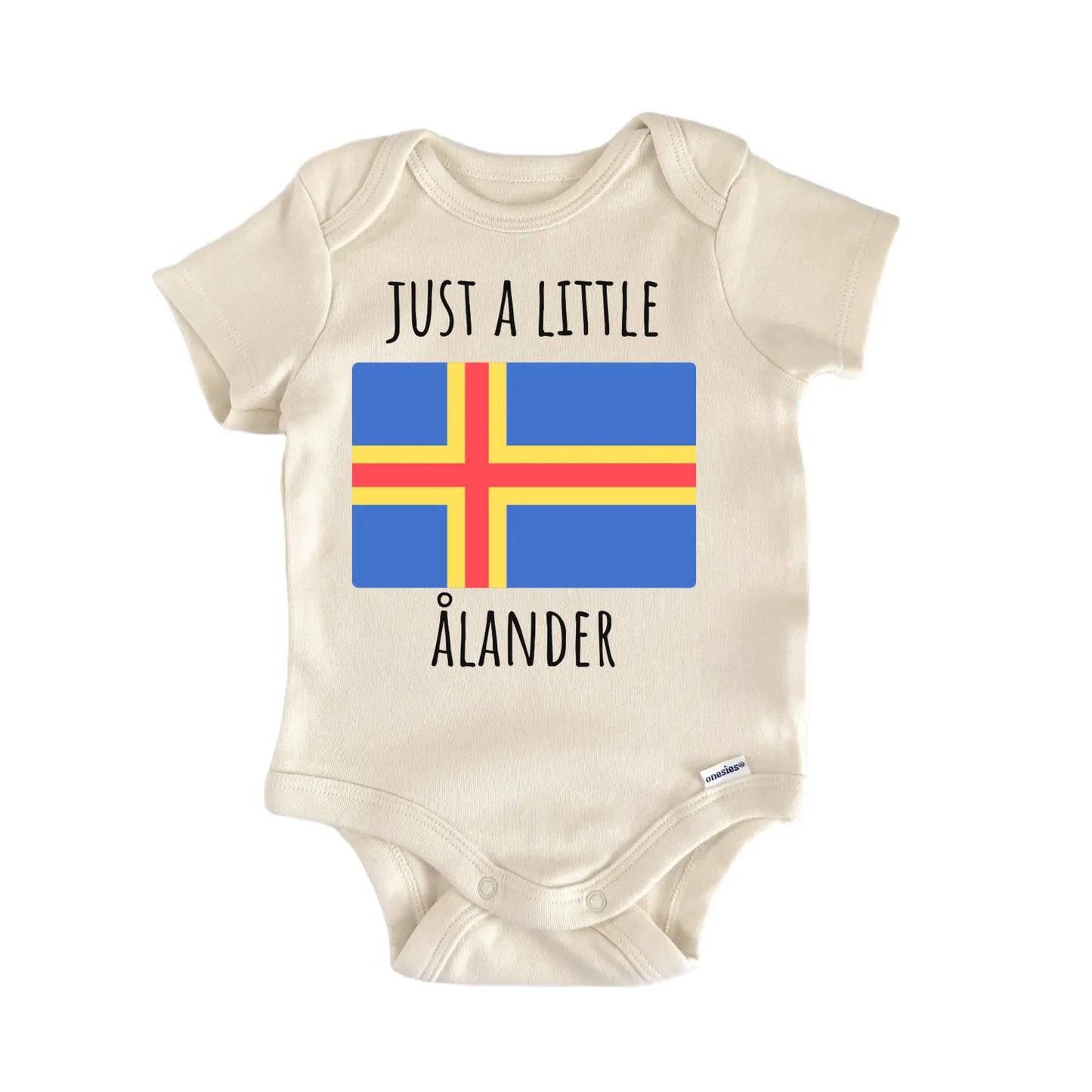 Aland Islands åLander Baby Gift Baby Bodysuit