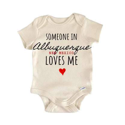 Albuquerque New Mexico Baby Gift Baby Bodysuit
