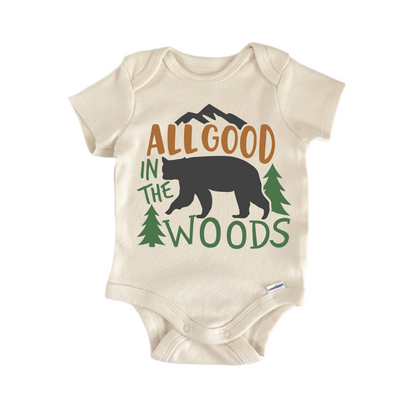 All Good Woods Bear Newborn Baby Onesie® Onesie®