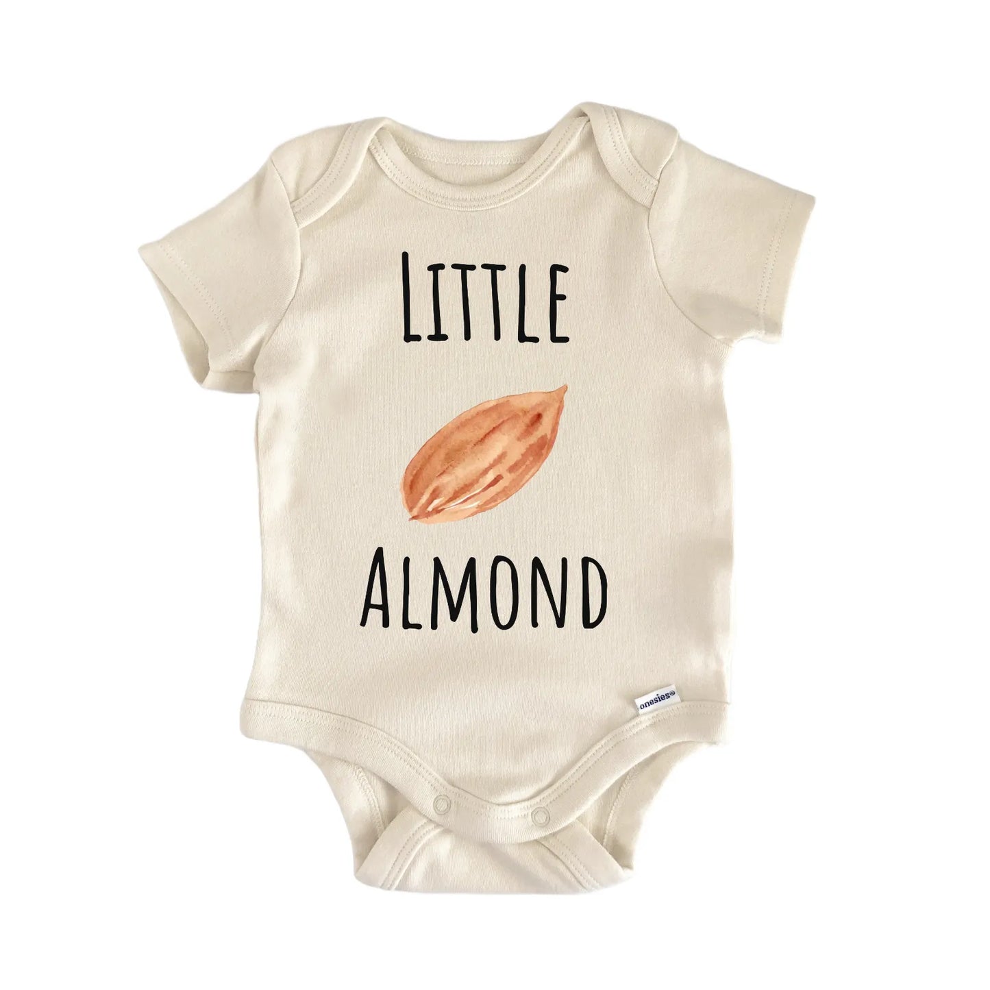 Almond Nut Foodie Snack Newborn Gift Baby Bodysuit