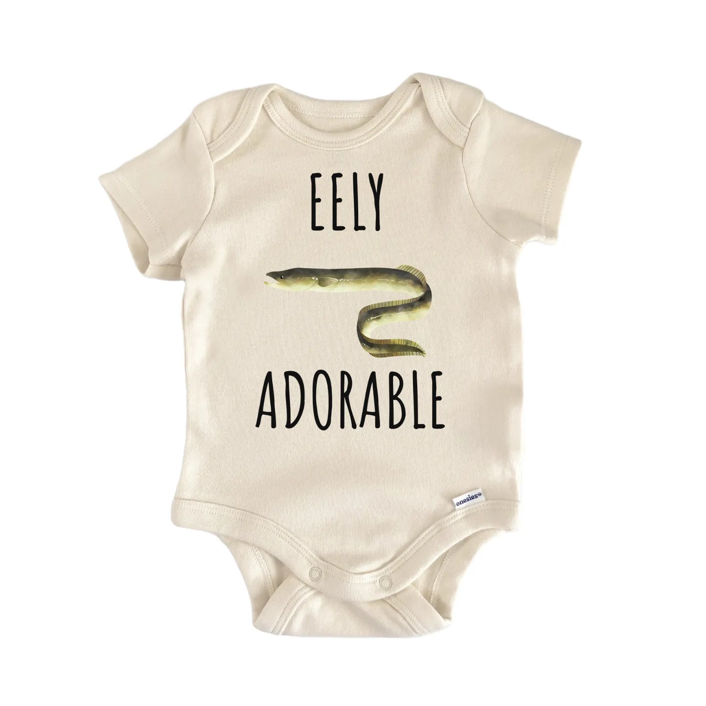 American Eel Freshwater Fishing Baby Gift Baby Bodysuit