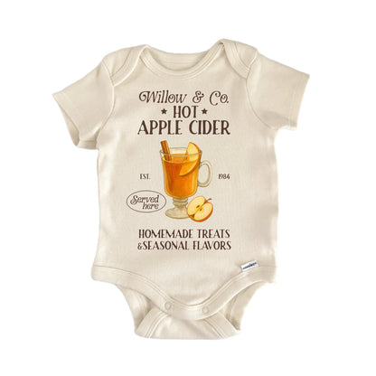 Apple Cider Fall Autumn Baby Gift Baby Bodysuit