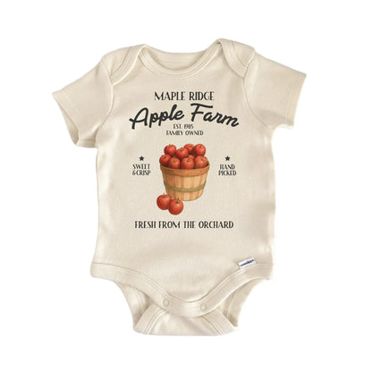 Apple Picking Farm Orchard Baby Gift Baby Bodysuit