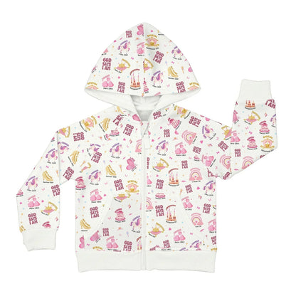 God Says I Am Girl Bamboo Zip Hoodie
