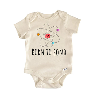 Atom Bond Scientist Science Physics Baby Gift Baby Bodysuit