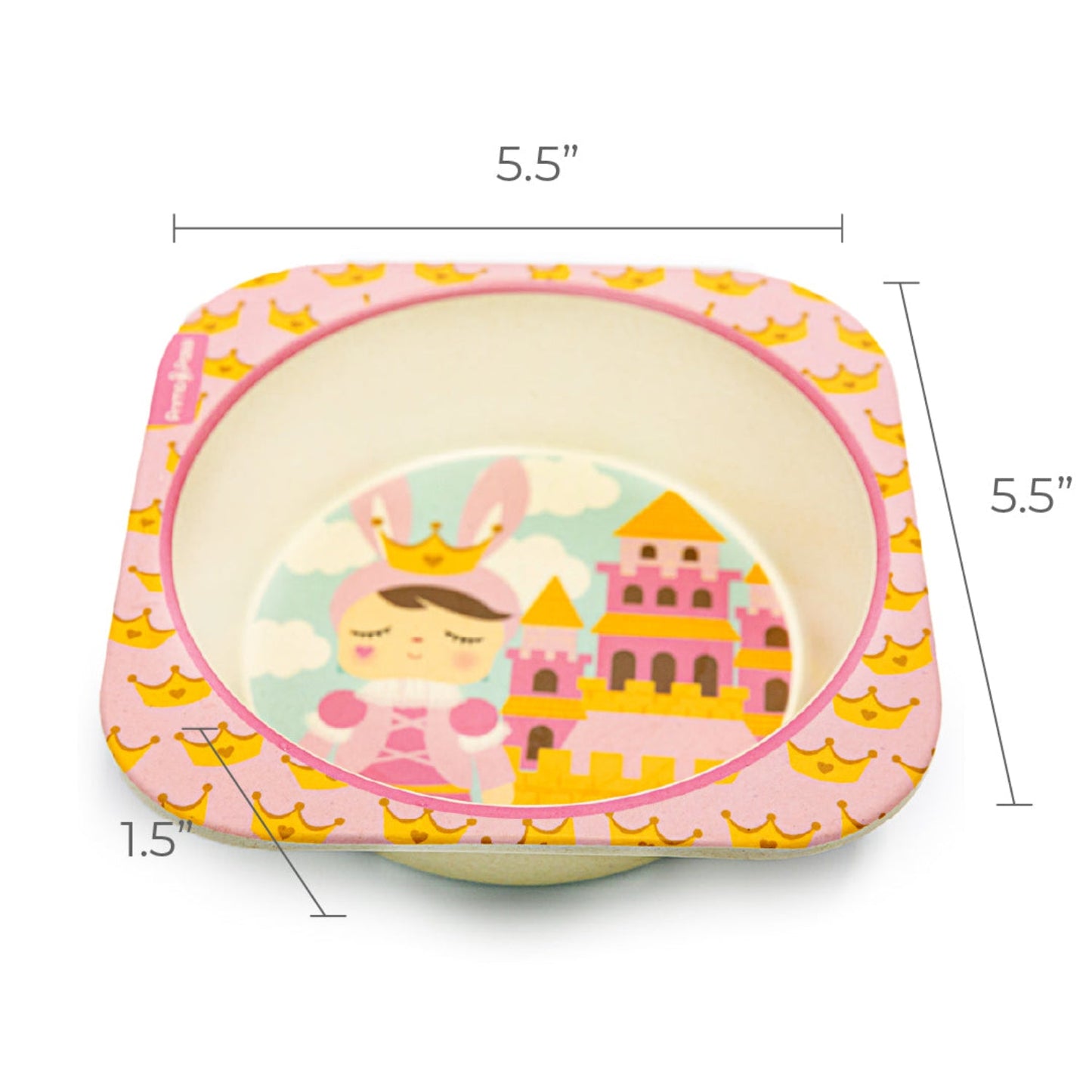 Bamboo Fiber Kids Square Bowl – Metoo Design | Primo Passi