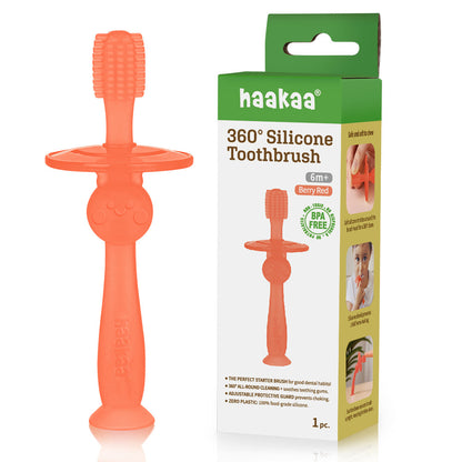 Haakaa 360° Silicone Toothbrush 1 pk
