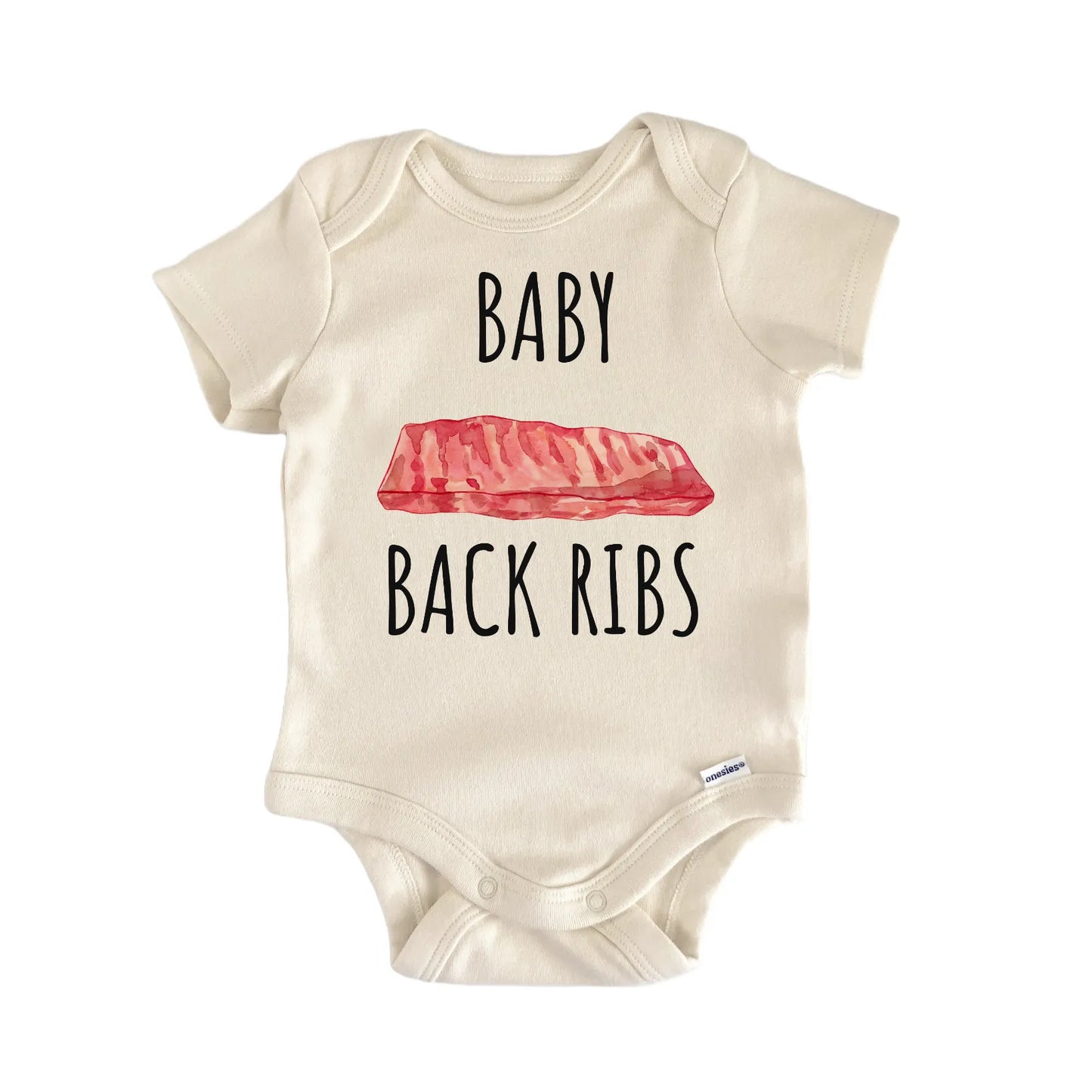 Baby Back Ribs BBQ Baby Gift Baby Bodysuit