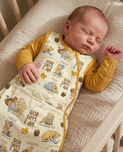 God Says I Am Little Blessings Bamboo Sleep Bag
