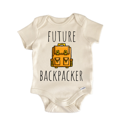 Backpacker Newborn Baby Onesie® Bodysuit