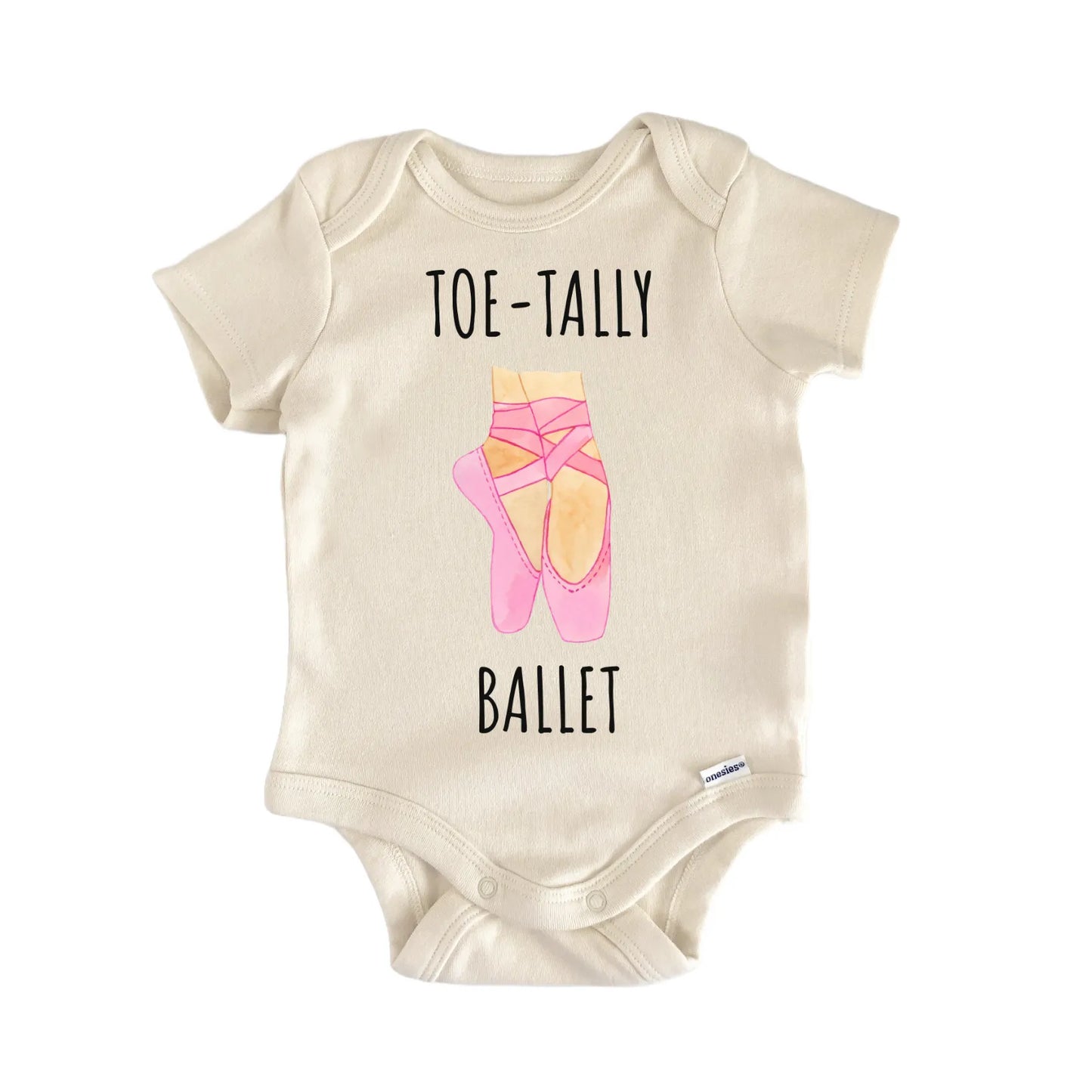 Ballet Ballerina Toe Dancer Baby Gift Baby Bodysuit