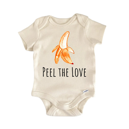 Banana Love Summer Fruit Foodie Newborn Gift Baby Bodysuit