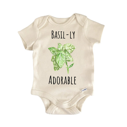 Basil Spice Herb Garden Cooking Baby Gift Baby Bodysuit