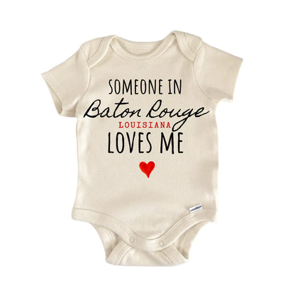 Baton Rouge Louisiana Baby Gift Baby Bodysuit