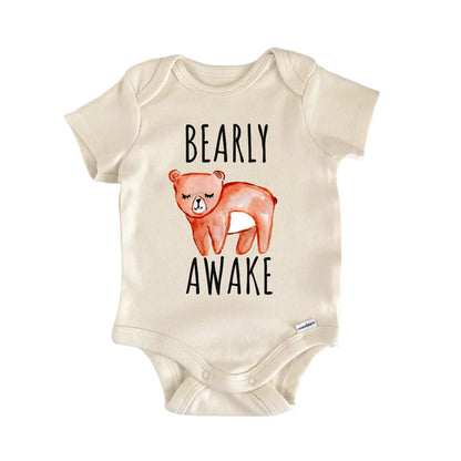 Bear Animal Woodland Zoo Infant Gift Baby Bodysuit