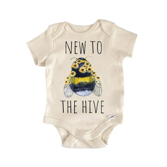 Bee Hive Honey Newborn Baby Onesie® Onesie®