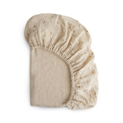 Extra Soft Muslin Crib Sheet