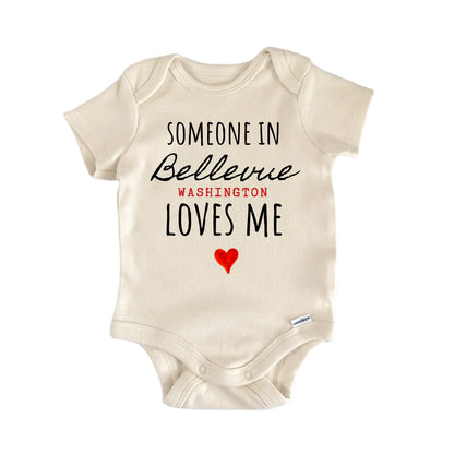 Bellevue Washington Baby Gift Baby Bodysuit