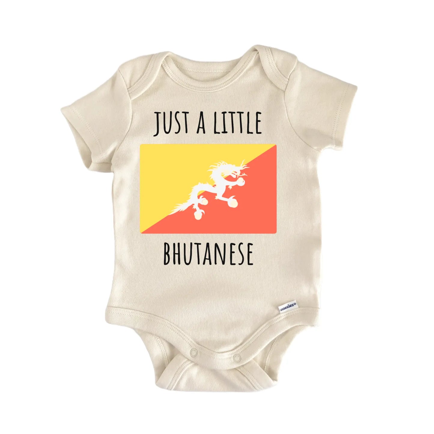 Bhutan Bhutanese Newborn Gift Baby Bodysuit