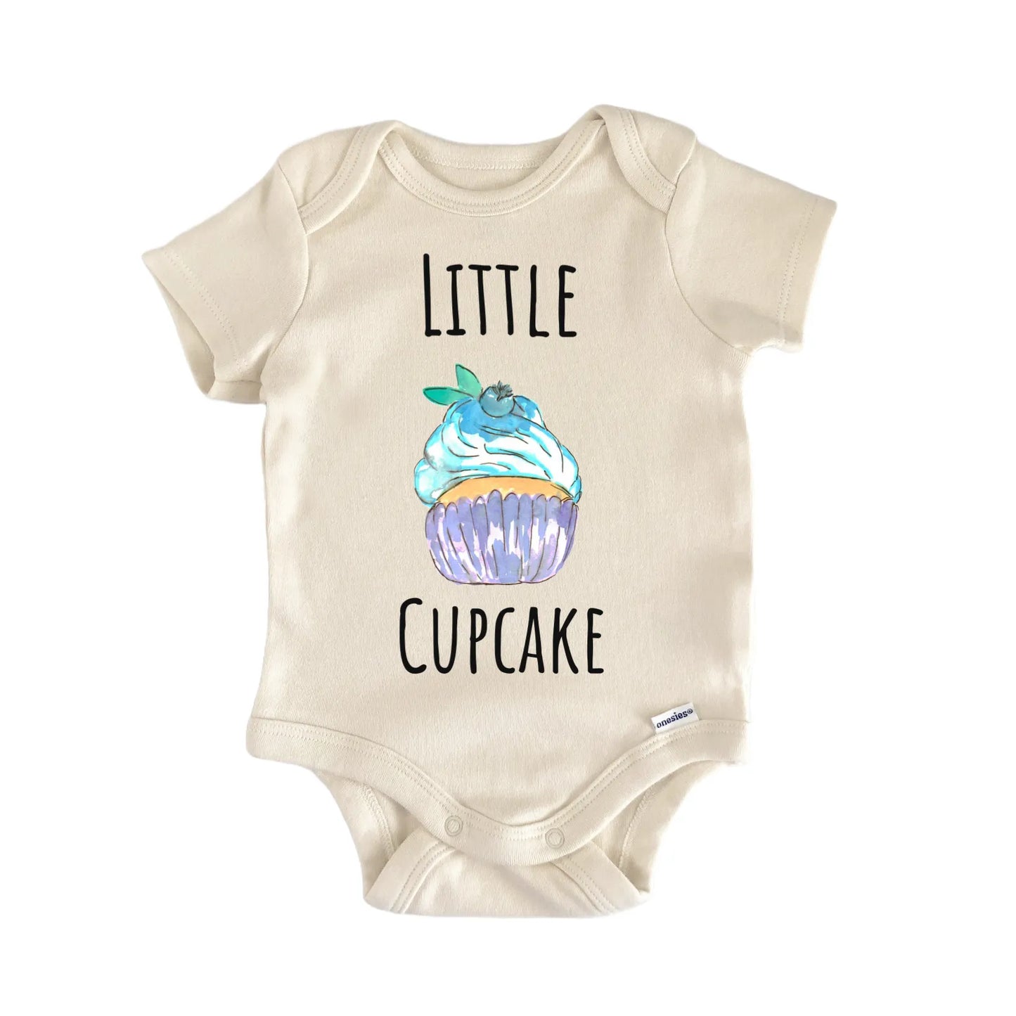 Blueberry Cupcake Bakery Sweet Baby Gift Baby Bodysuit